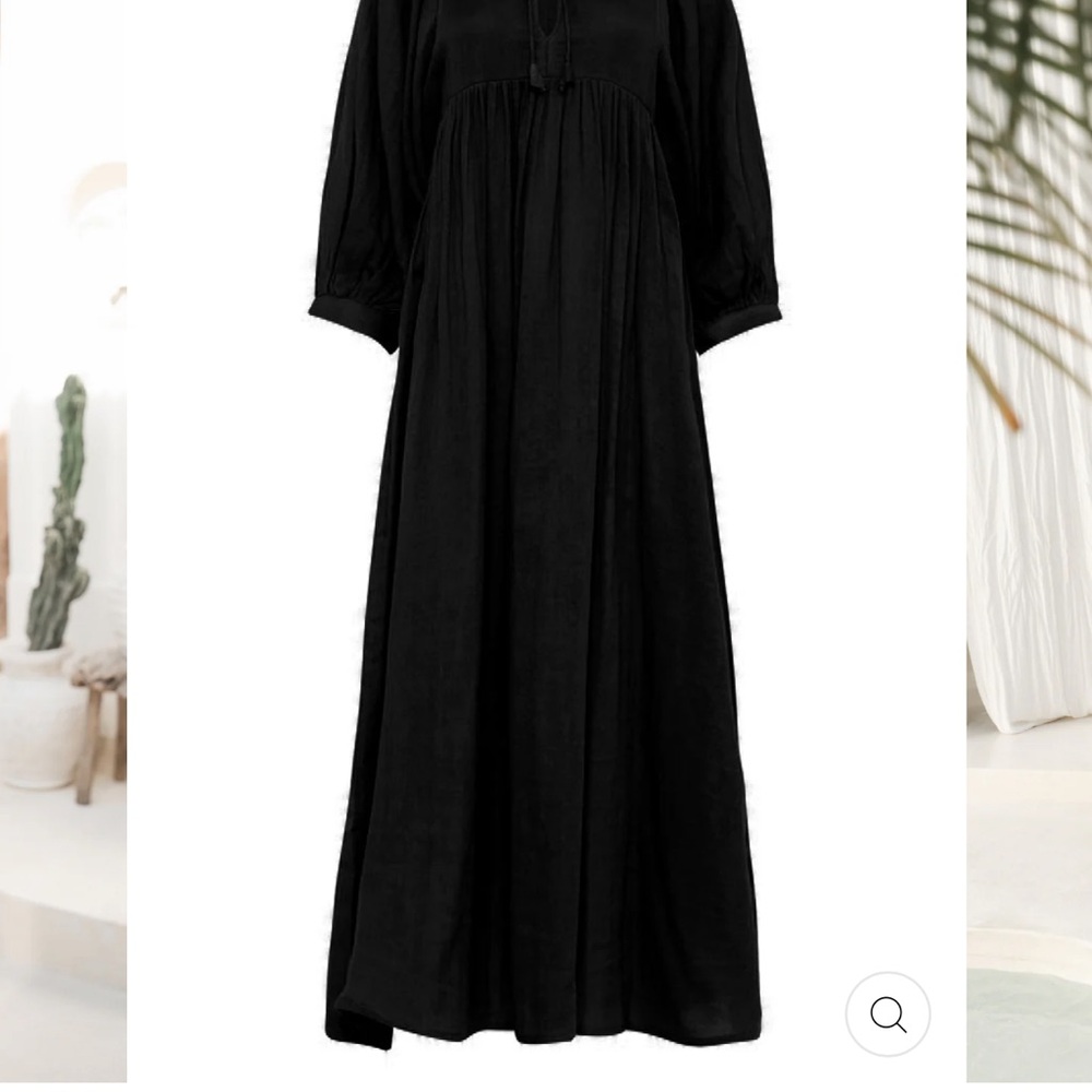 Daughters of India Black Midi Dress - Picture 2 of 3
